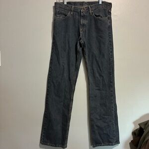 Magellan Jeans 32x34 Mens Blue Denim Straight Leg Western Outdoors Work Pants